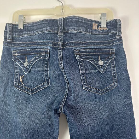 Kut From The Kloth Women Jeans Capri Stretch Cropped Size 10 Style# KF035MB3 - Picture 7 of 11